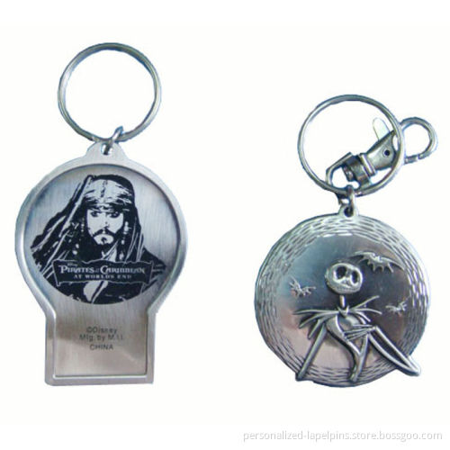 Eco-friendly Zinc Alloy Material Metal Keychains Suitable For Business Gifts